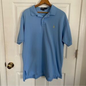 Polo by Ralph Lauren Men's Blue Polo Shirt